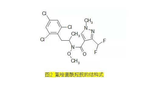 氟唑菌酰羟胺的结构式